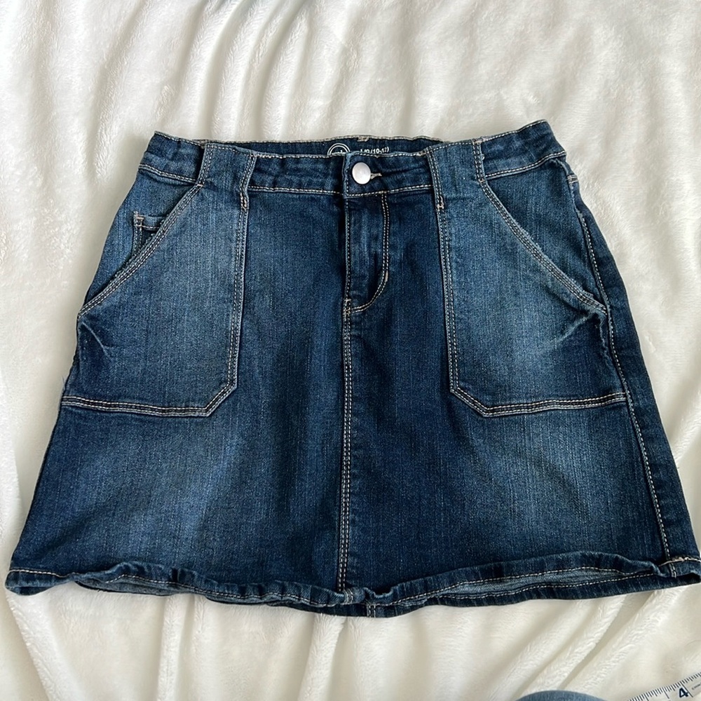 Wonder Nation Denim Skirt Girls Size 10-12. 3 for $ 20